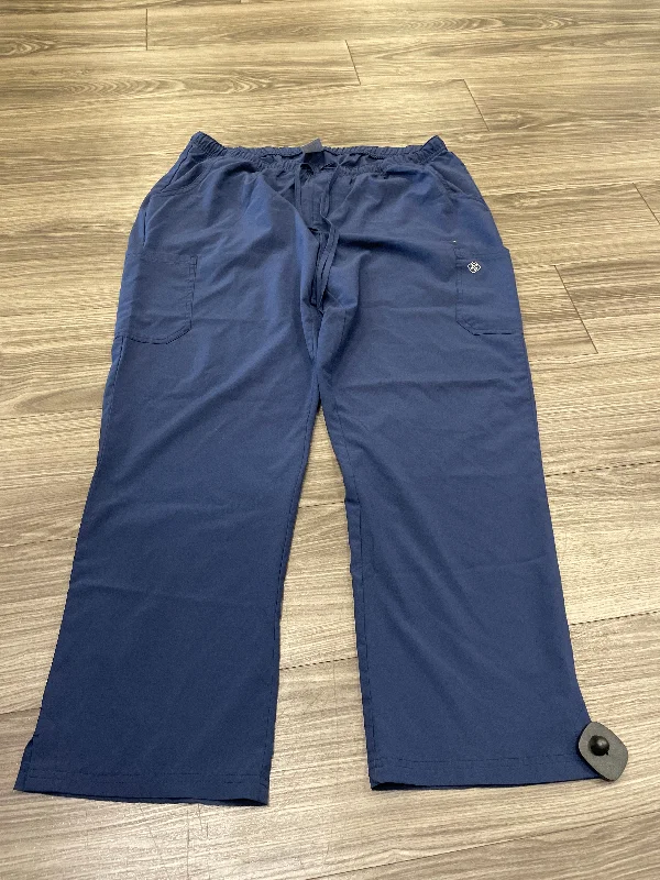 Blue Pants Cargo & Utility Clothes Mentor, Size Petite   Xl