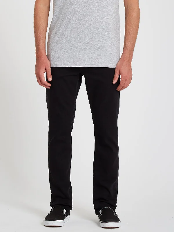 2 X Vorta Tapered Fit Jeans - Black Out