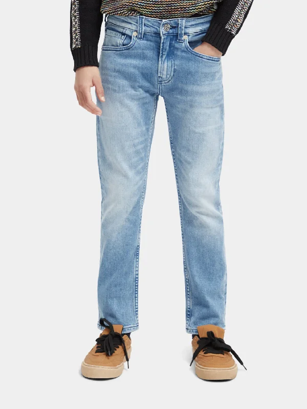 Kids - Drop tapered-fit jeans