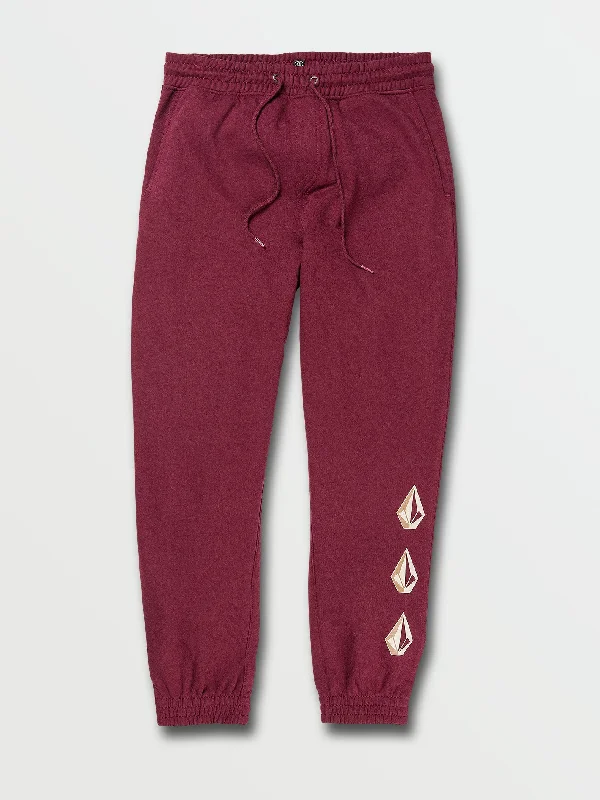 Mens Blaquedout Pants - Port