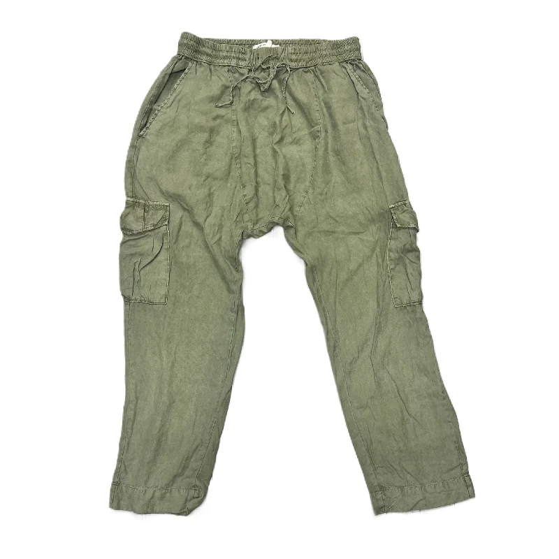 Green Pants Cargo & Utility By Avec Les Filles, Size: L