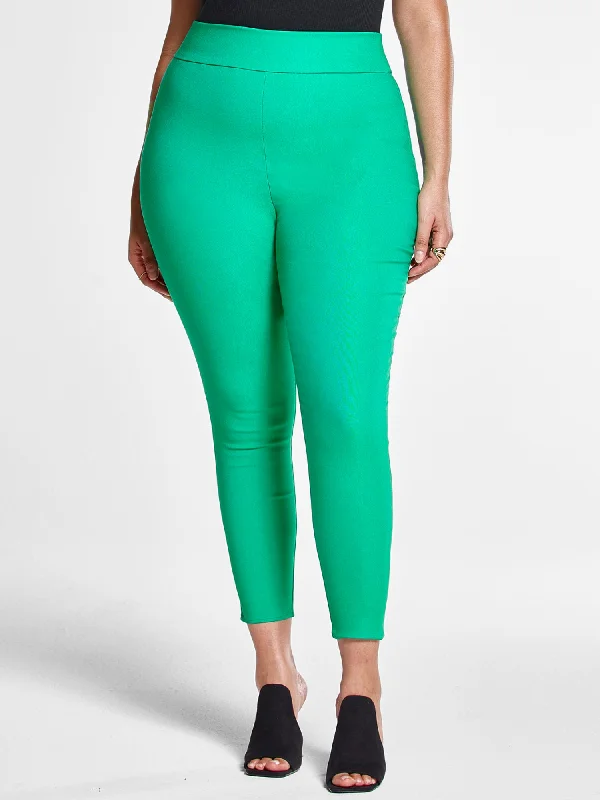 The City Pull-on Pants in Green