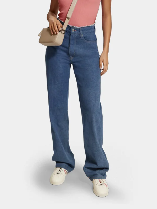 Ripple authentic straight-leg jeans