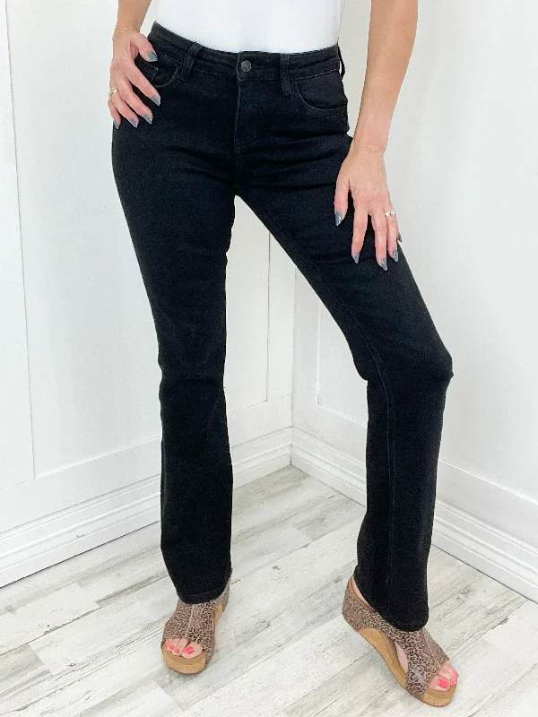 The Cora Vervet Mid Rise Bootcut Jean