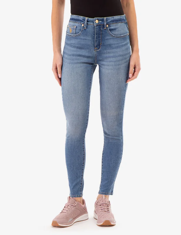 HIGH RISE SUPER SKINNY JEGGING