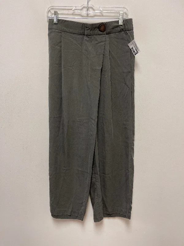 Grey Pants Wide Leg Clothes Mentor, Size 8