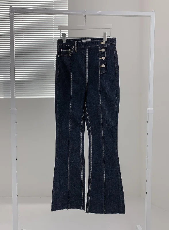 High Waist Bootcut Jeans IM20