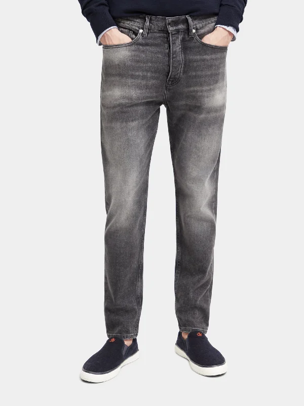 Drop regular tapered-fit jeans