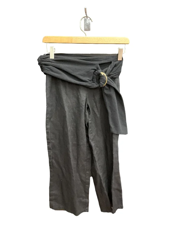 Black Pants Linen Marciano, Size S