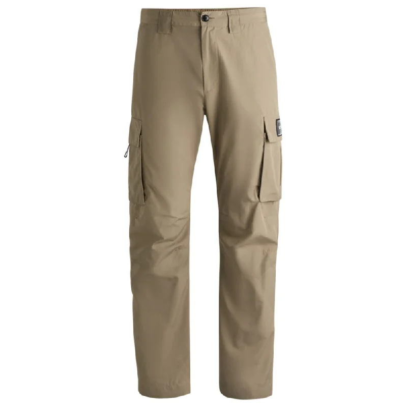 BOSS x NFL relaxed-fit cargo trousers with special branding