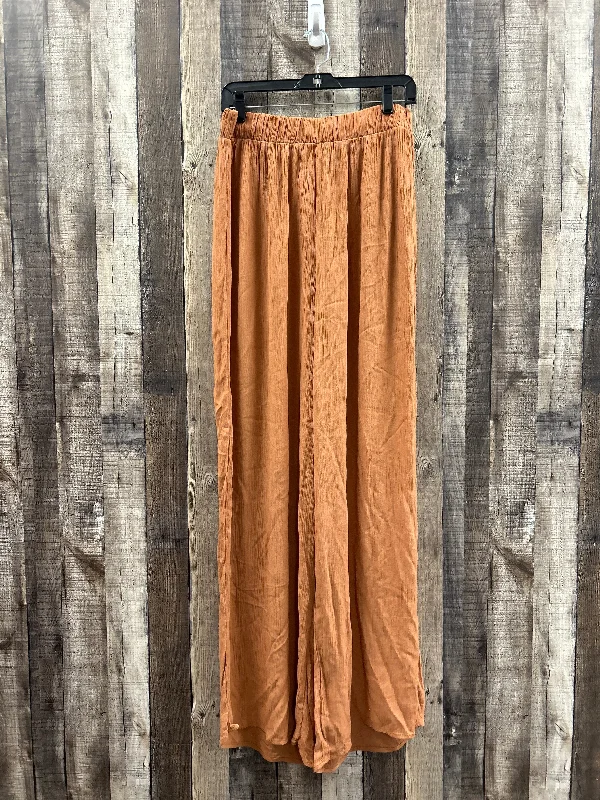 Orange Pants Wide Leg Rue 21, Size 1x