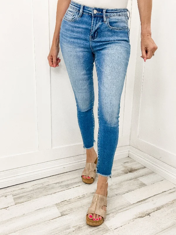 Vervet by Flying Monkey High Rise Ankle Skinny Denim Jeans