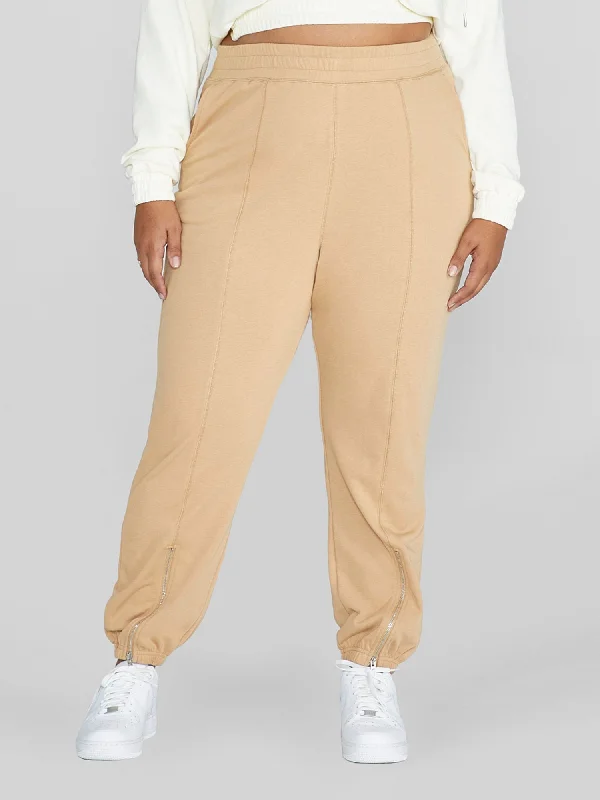 Shienna Zip Leg Jogger Pants