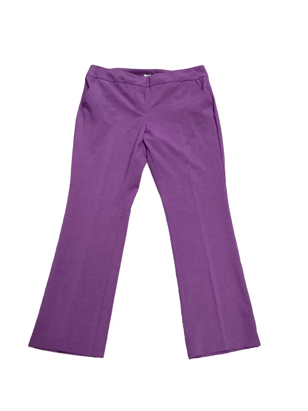 Purple Pants Dress New York And Co, Size 14