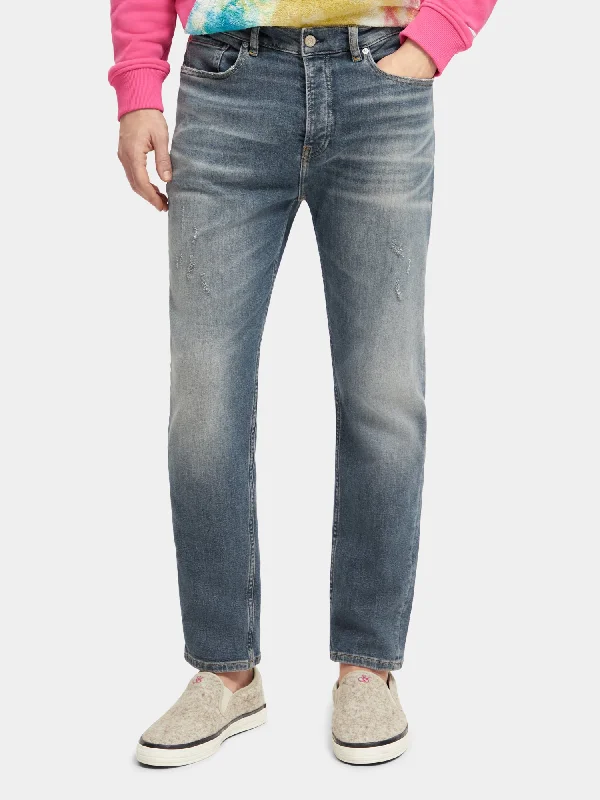 Drop regular tapered-fit jeans