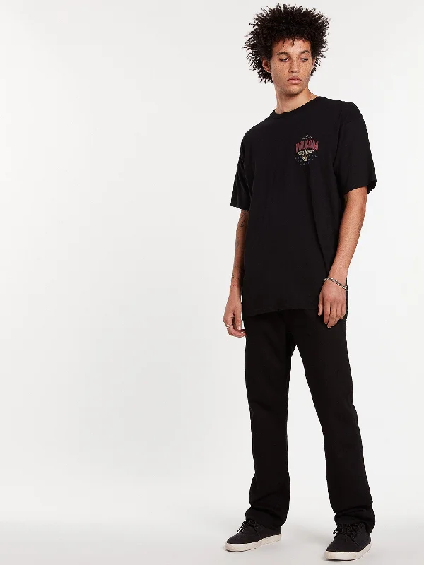 Kinkade Regular Fit Jeans - Black On Black