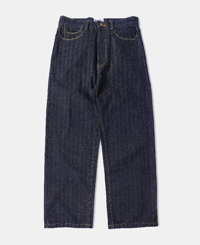 1870s 15 oz Herringbone Selvedge Denim Work Jeans