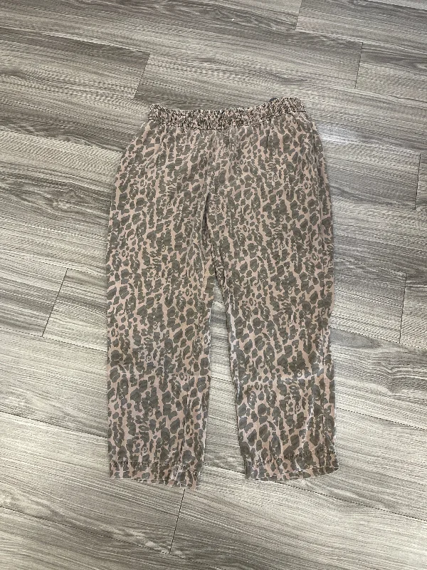 Animal Print Pants Lounge Express, Size Xl