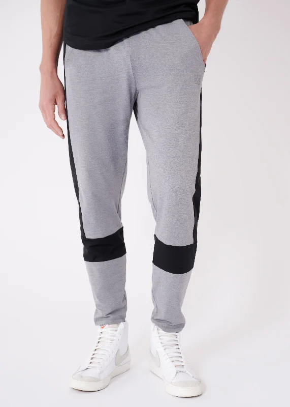 Summit Pant | Heather Grey w/ Black Stripe