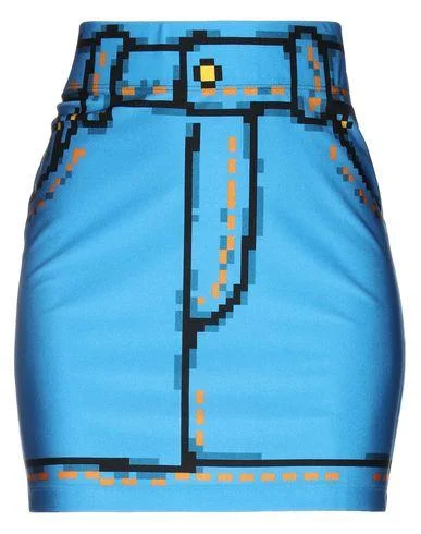 Moschino Women Mini skirt Azure 8 UK