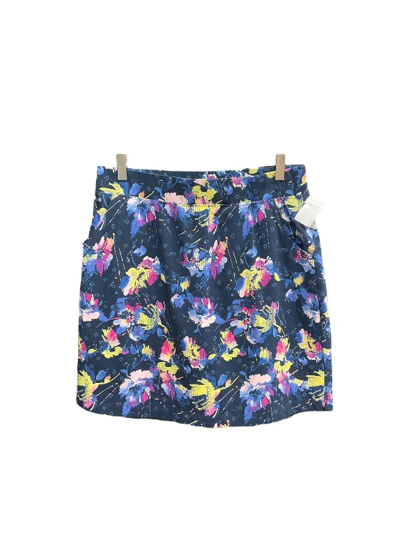 Navy Skirt Mini & Short Christopher And Banks, Size M