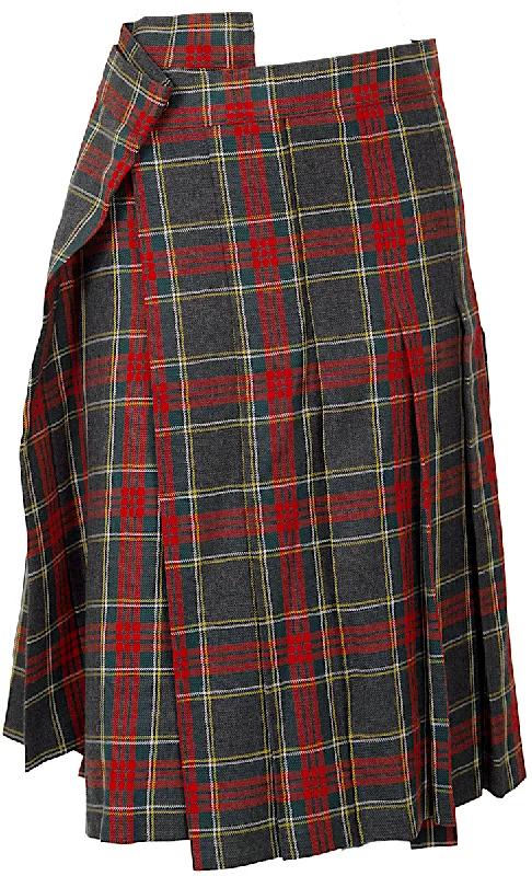 COMME des GARCON JAPAN. JUNYA WATANABE PLAID Wool Pleated Check Pants Skirt