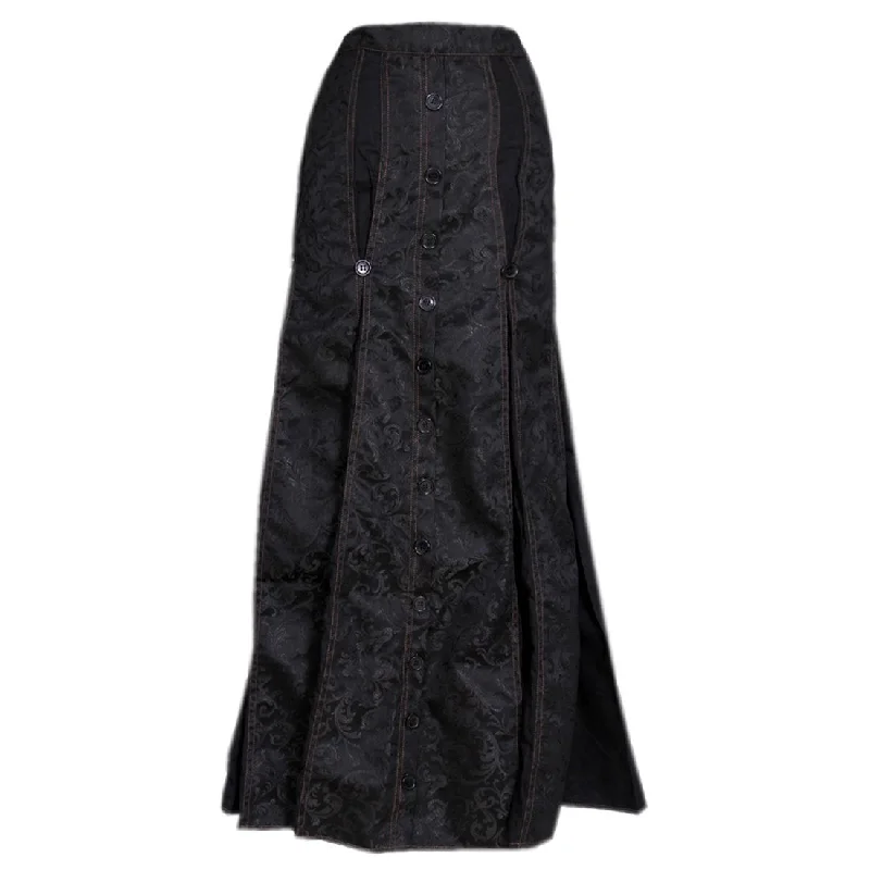 Raimundo Brocade Long Skirt