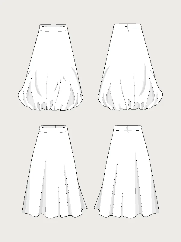 BALLOON SKIRT PATTERN