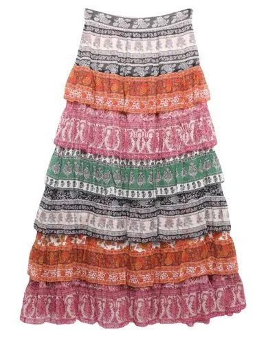 Zimmermann Women Long skirt Brick red 2 Designer