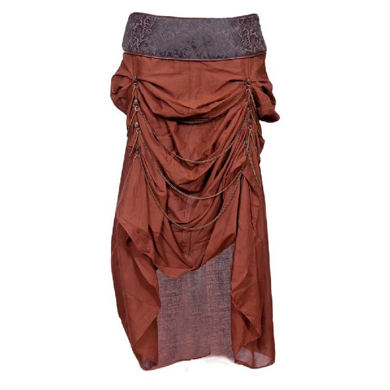 Pinar Cotton Steampunk Skirt