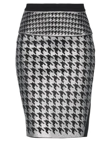 Philipp Plein Women Knee length skirt Black S INT