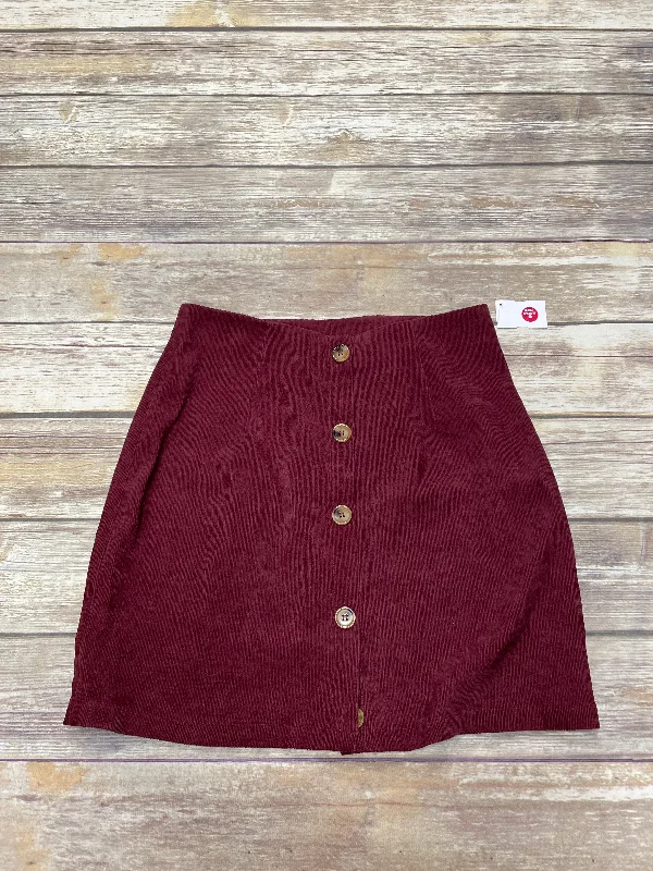 Red Skirt Mini & Short Shein, Size 6