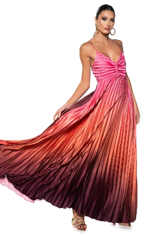 BRIDGET OMBRE MAXI DRESS