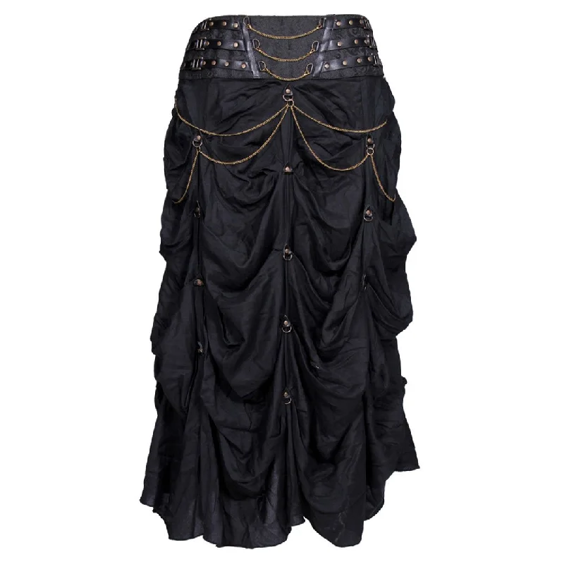 Glenda Brocade Long Skirt