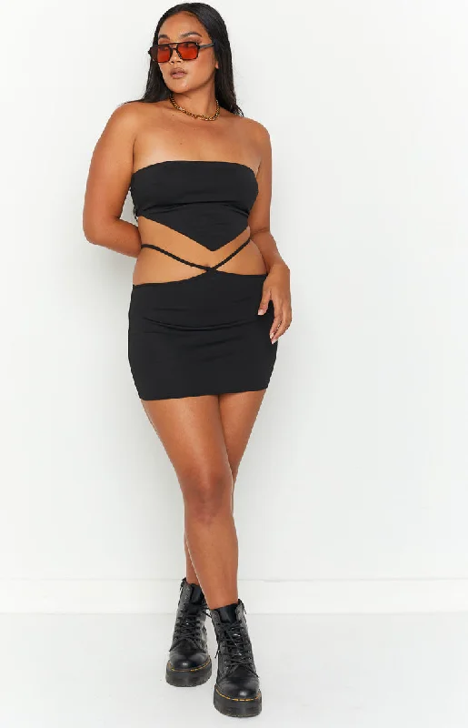 Jessi Black Mini Skirt