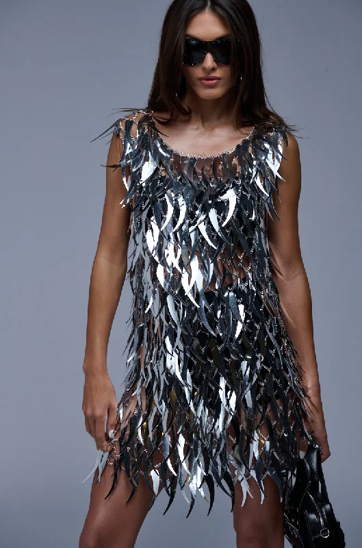 NO ONE LIKE ME SEQUIN MINI DRESS