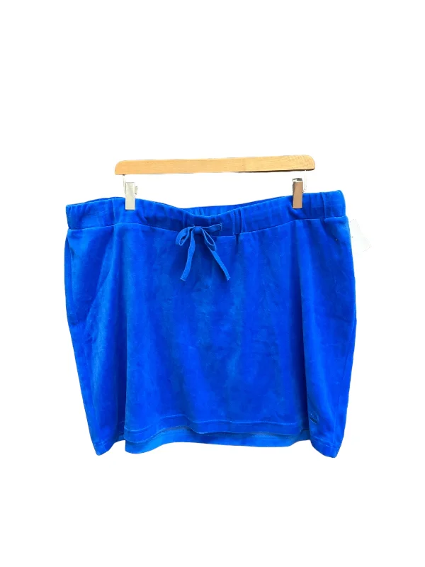 Blue Skirt Mini & Short Juicy Couture, Size 18