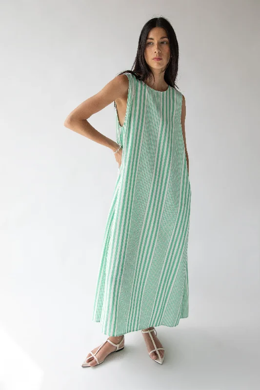 TANK STYLE STRIPED DRESS