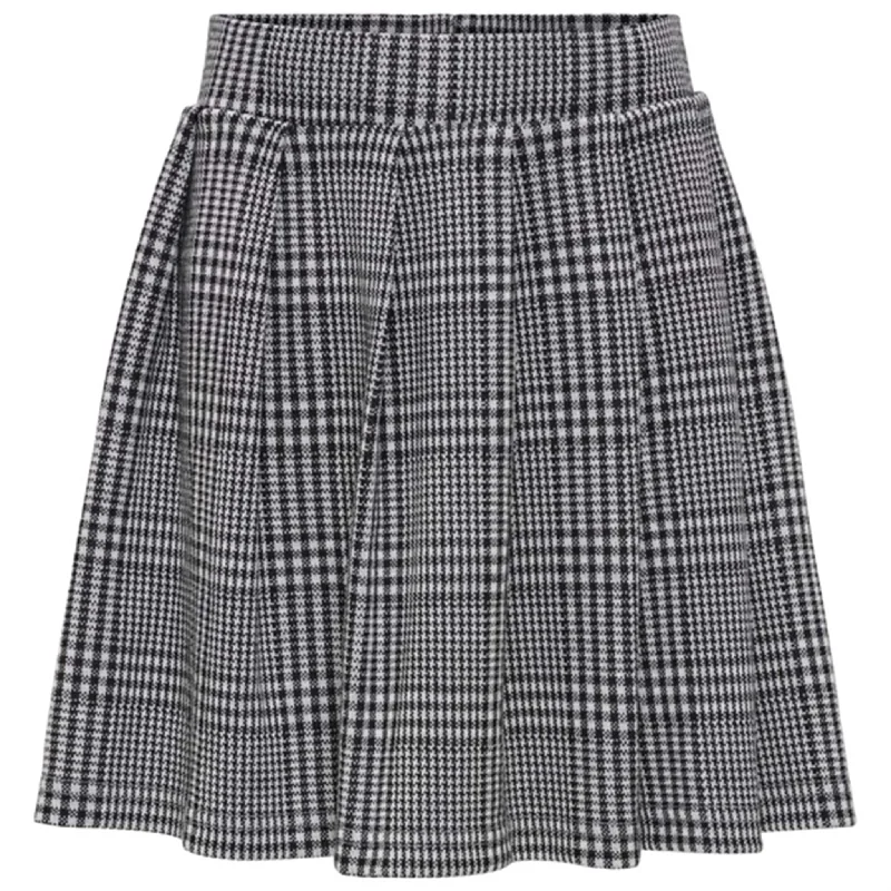 Kids ONLY Black Allen Check Skirt