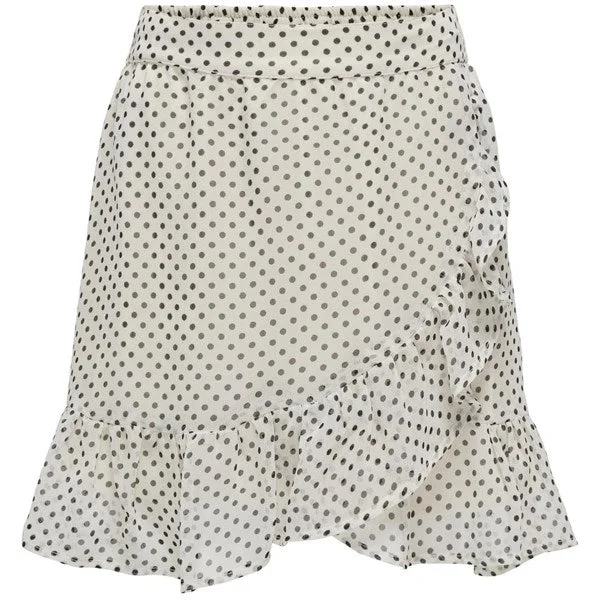 Kids ONLY Cloud Dancer Robey Fake Wrap Skirt